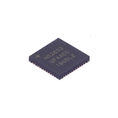 NRF52832-QFAA-R आईसी इलेक्ट्रॉनिक घटक ब्लूटूथ v5.0 (BLE) SMART SOC IoT 2Mbps 3V 48-पिन QFN EP T/R